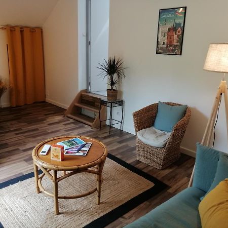 Bel appt 3 pièces, jardin privatif, au calme, 10 mn Saumur et CNPE Varennes-sur-Loire Extérieur photo