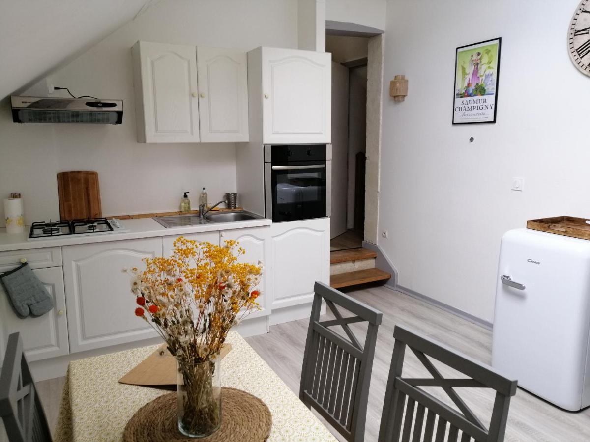 Bel appt 3 pièces, jardin privatif, au calme, 10 mn Saumur et CNPE Varennes-sur-Loire Extérieur photo